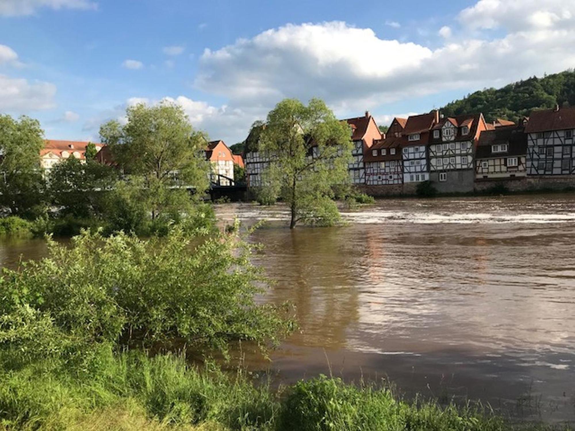 Am Fulda-ufer Rotenburg an der Fulda